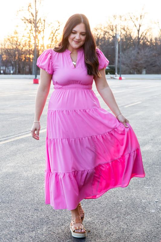 Thee Spring Dress - Pink