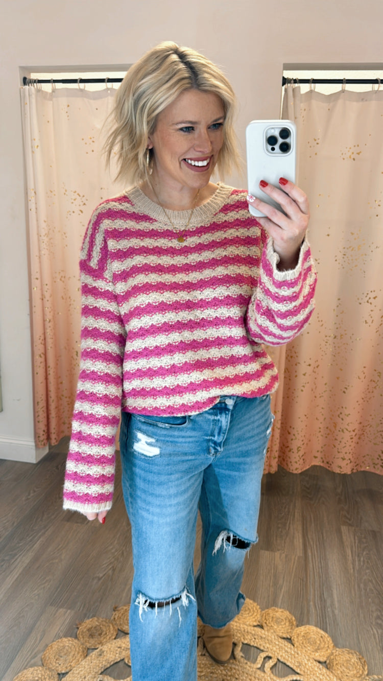 Danielle Sweater - Pink