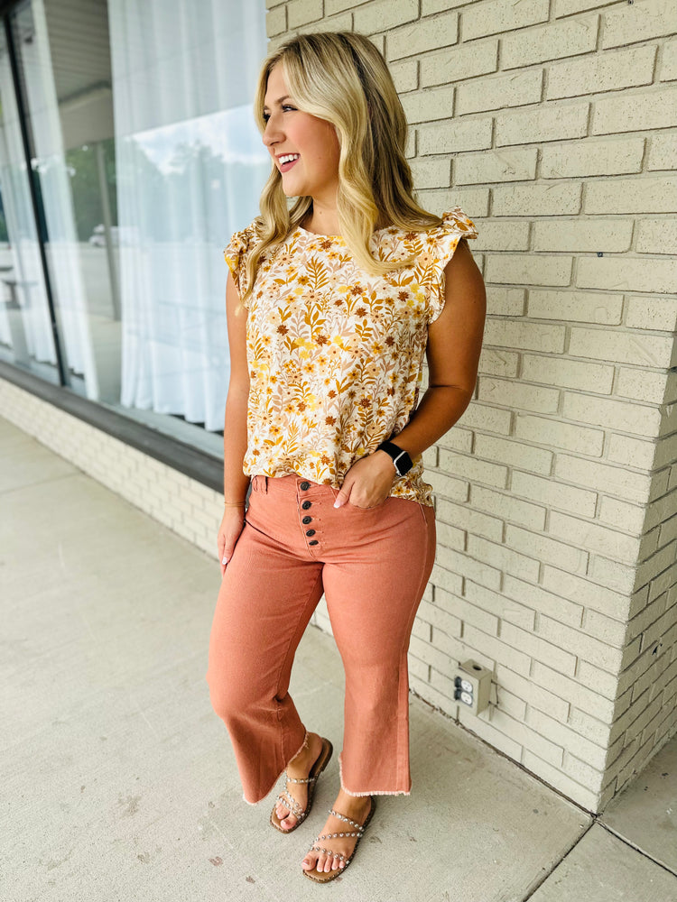 Foster Floral Top