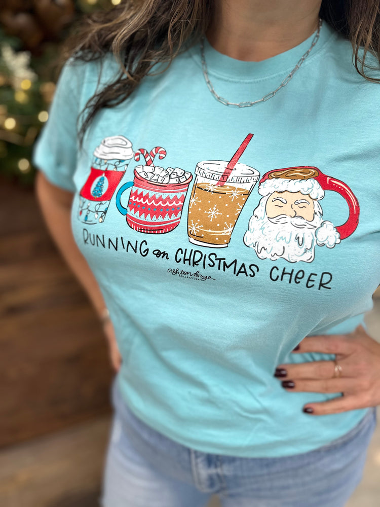 Ashton Brye™ Running on Christmas Cheer T-Shirt