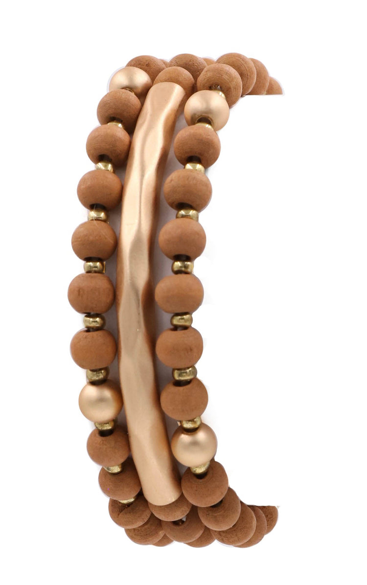 Fall Wooden Bracelet Stacks